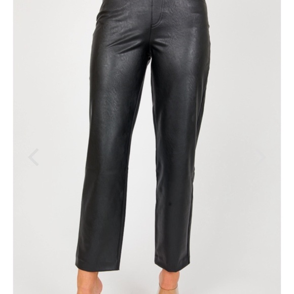 Spanx Slim Straight Pant, Luxe Black - Picture 2 of 15